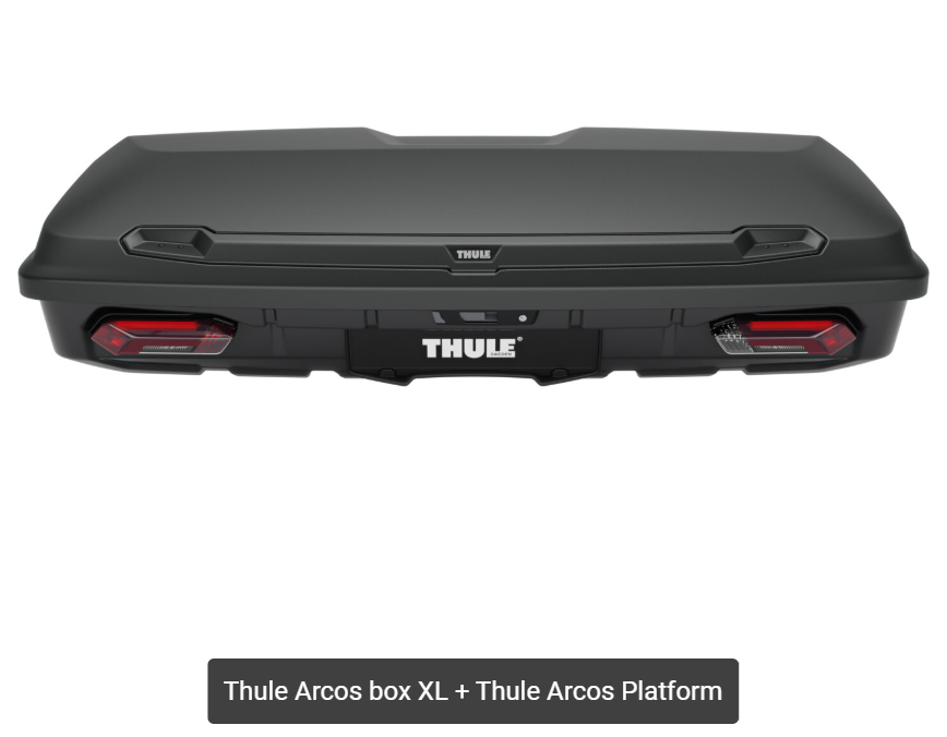 Thule Arcos box XL + Thule Arcos Platform