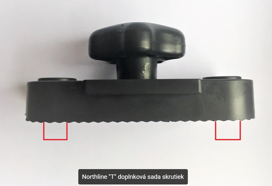 Northline "T" doplnková sada skrutiek
