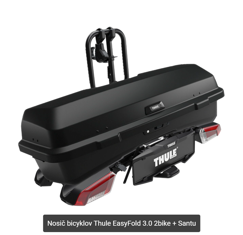Thule EasyFold 3.0 2bike + Santu