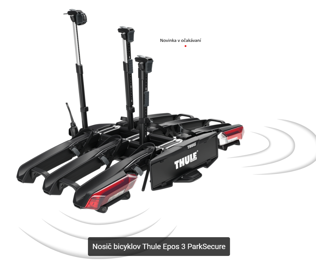 Nosič bicyklov Thule Epos 3 ParkSecure