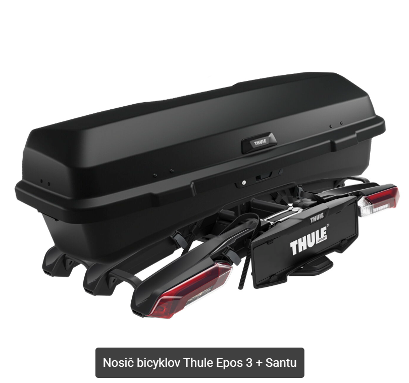 Nosič bicyklov Thule Epos 3 + Santu
