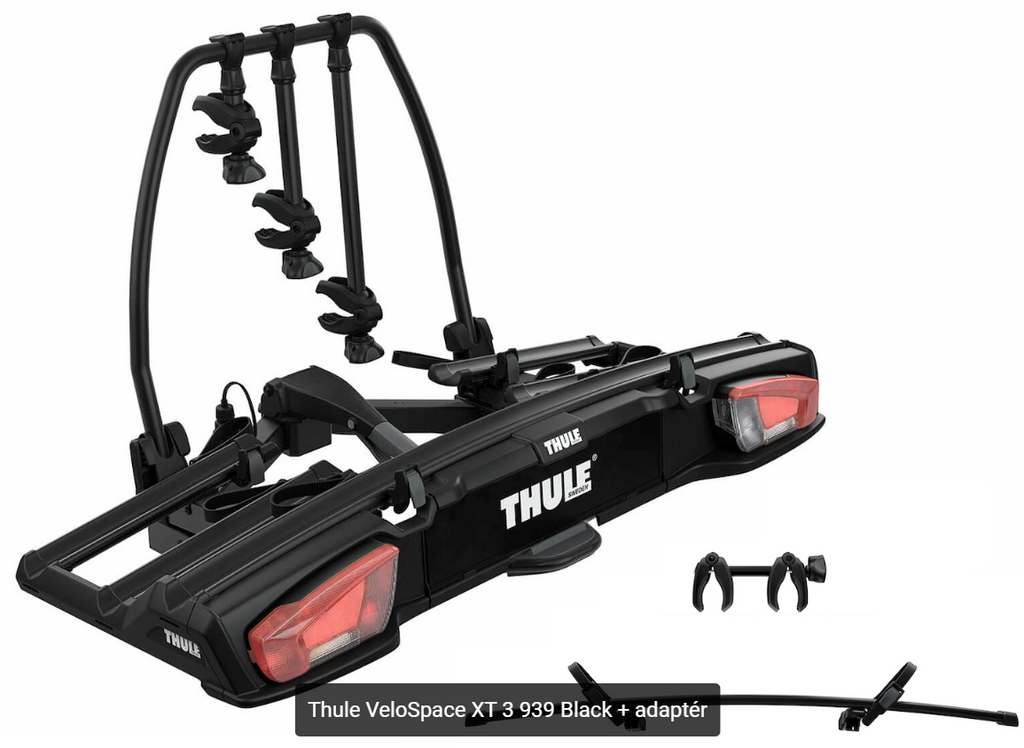 Thule VeloSpace XT 3 939 Black + adaptér
