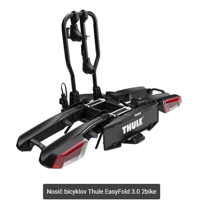 Thule EasyFold 3.0 2bike + Santu