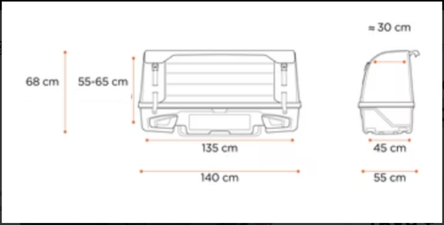 Thule EasyFold 3.0 2bike + Onto 2