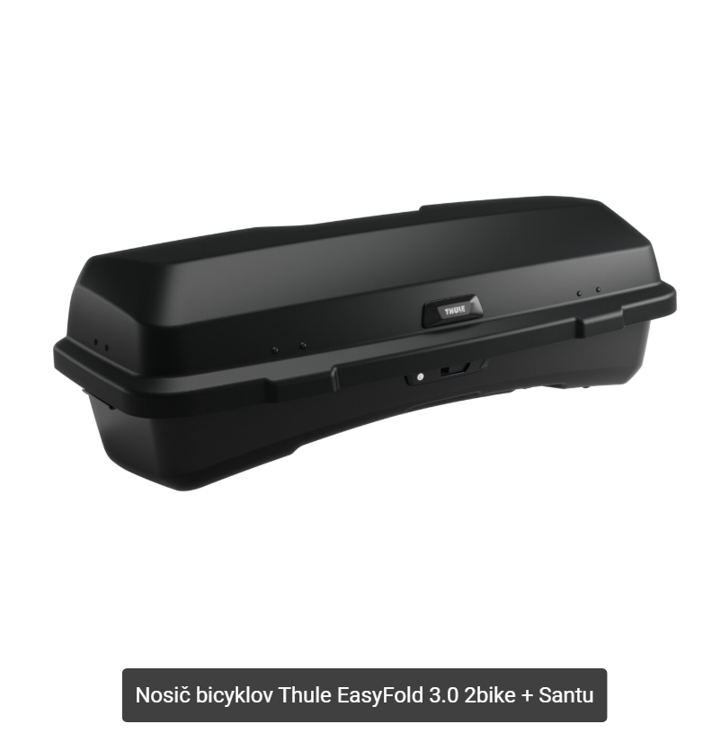 Thule EasyFold 3.0 2bike + Santu