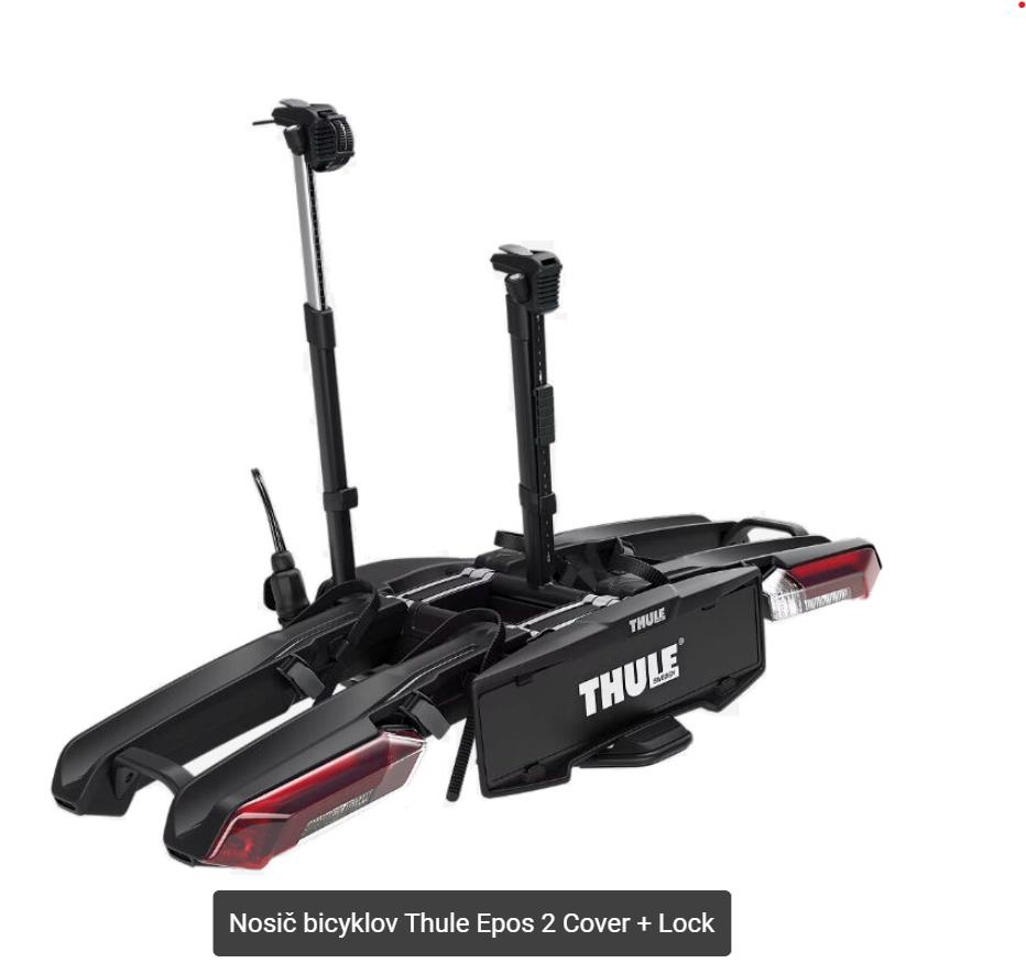 Nosič bicyklov Thule Epos 2 Cover + Lock