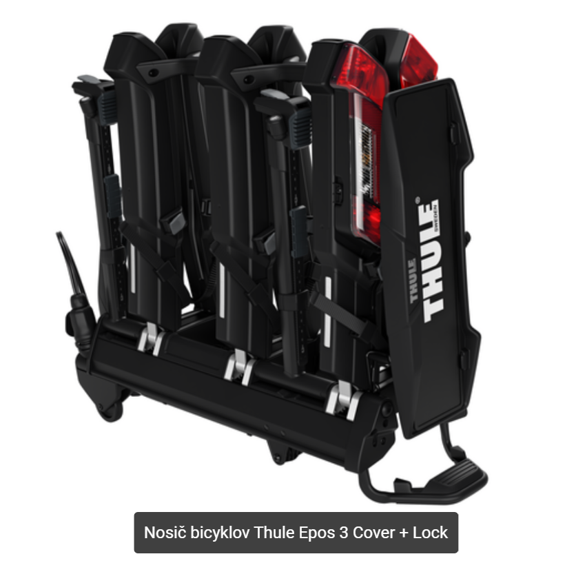 Nosič bicyklov Thule Epos 3 Cover + Lock