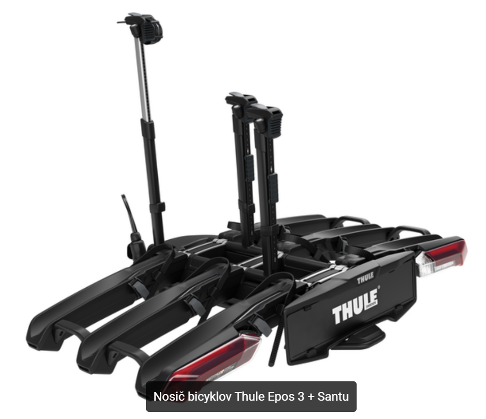 Nosič bicyklov Thule Epos 3 + Santu