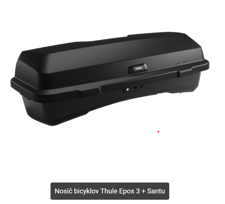Nosič bicyklov Thule Epos 3 + Santu