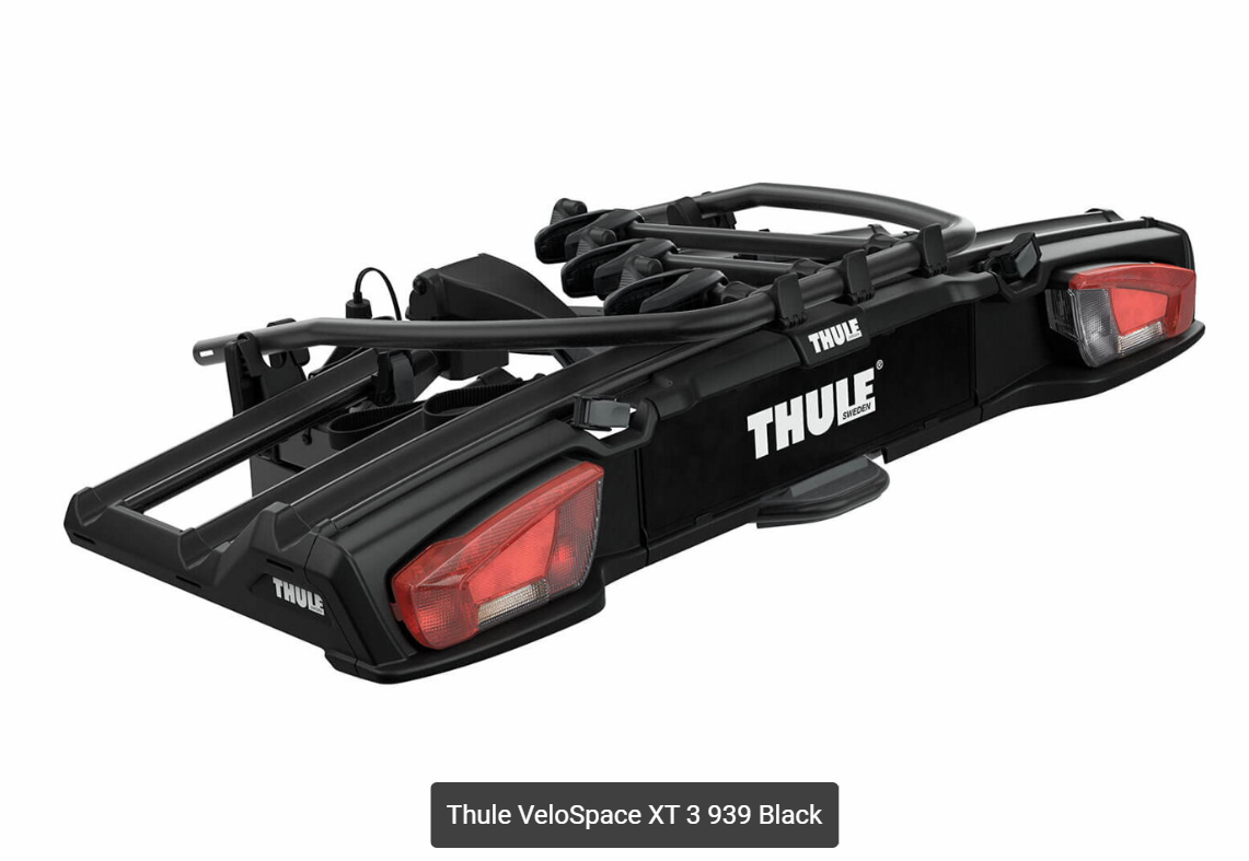 Thule VeloSpace XT 3 939 Black + adaptér