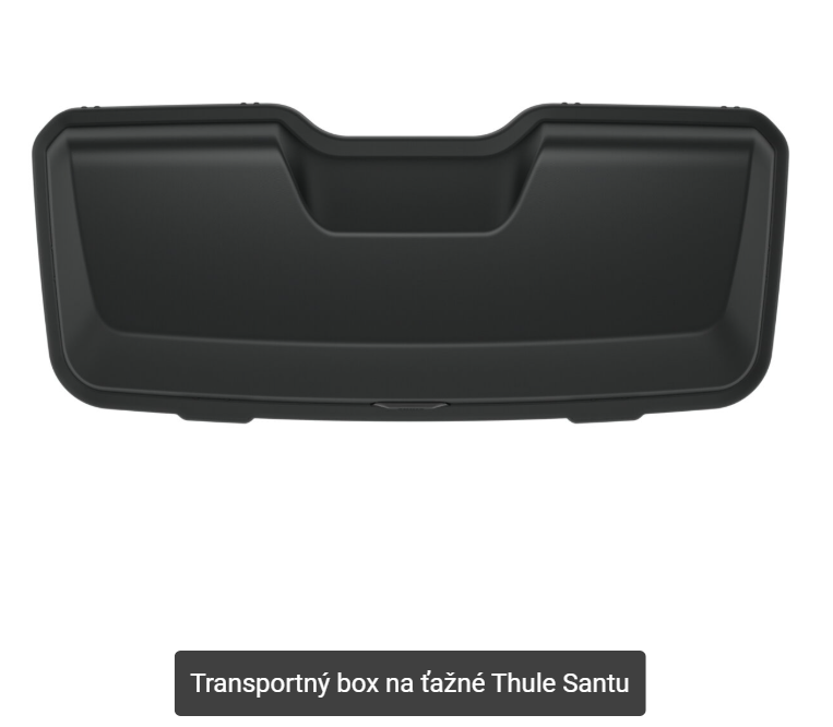 Transportný box na ťažné Thule Santu