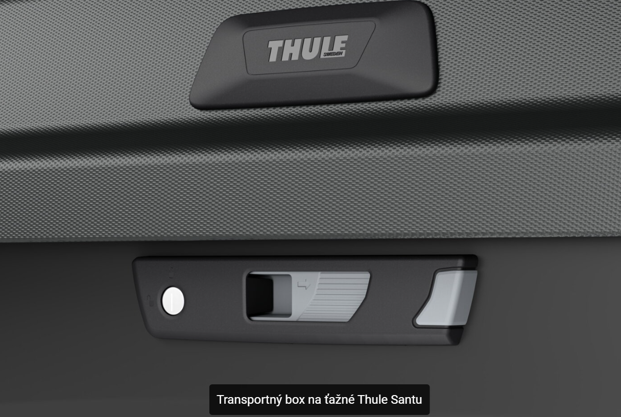 Transportný box na ťažné Thule Santu