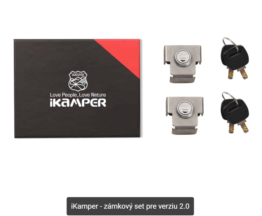 iKamper - zámkový set pre verziu 2.0
