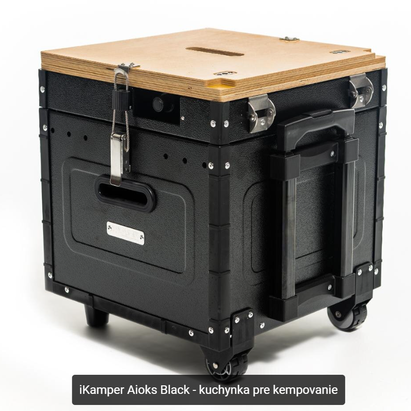 iKamper Aioks Black - kuchynka pre kempovanie
