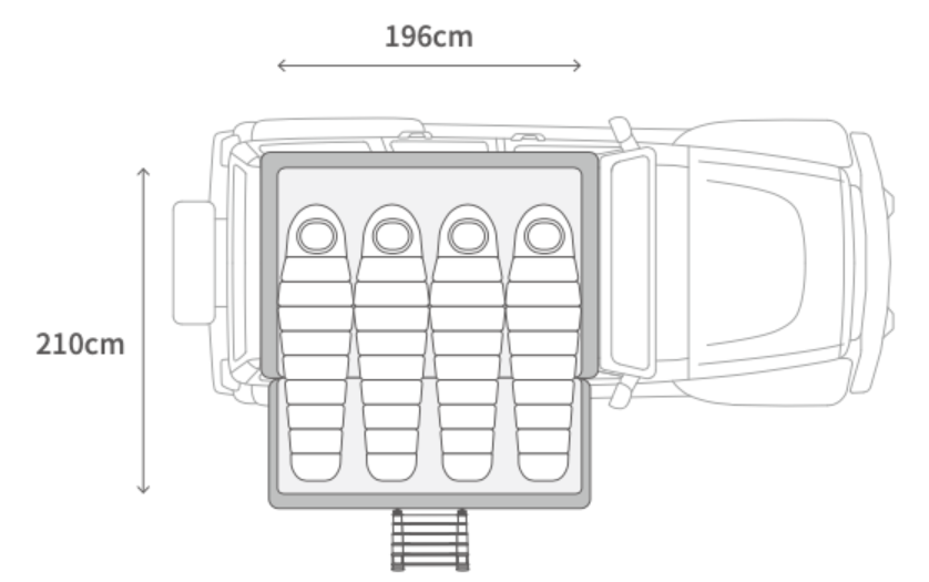iKamper SkyCamp 3.0 White