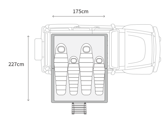 iKamper X-Cover 2.0 Rocky Black